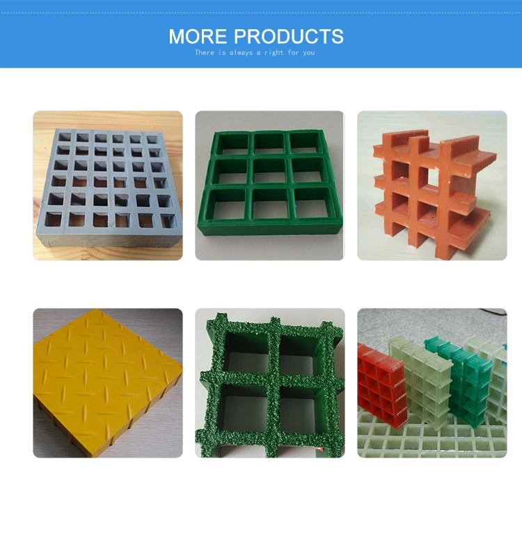 Fiberglass Reinforced Moulded FRP Grating for Walkway/Platform/Flooring