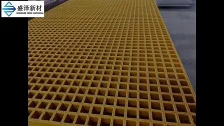Griglia FRP piattaforma passerella pavimento mini rete in fibra di vetro prodotto piscina griglia antiscivolo